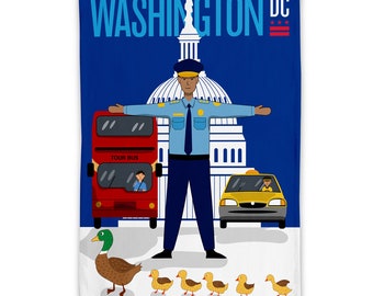 Torchon Canetons Canard au National Mall Washington DC