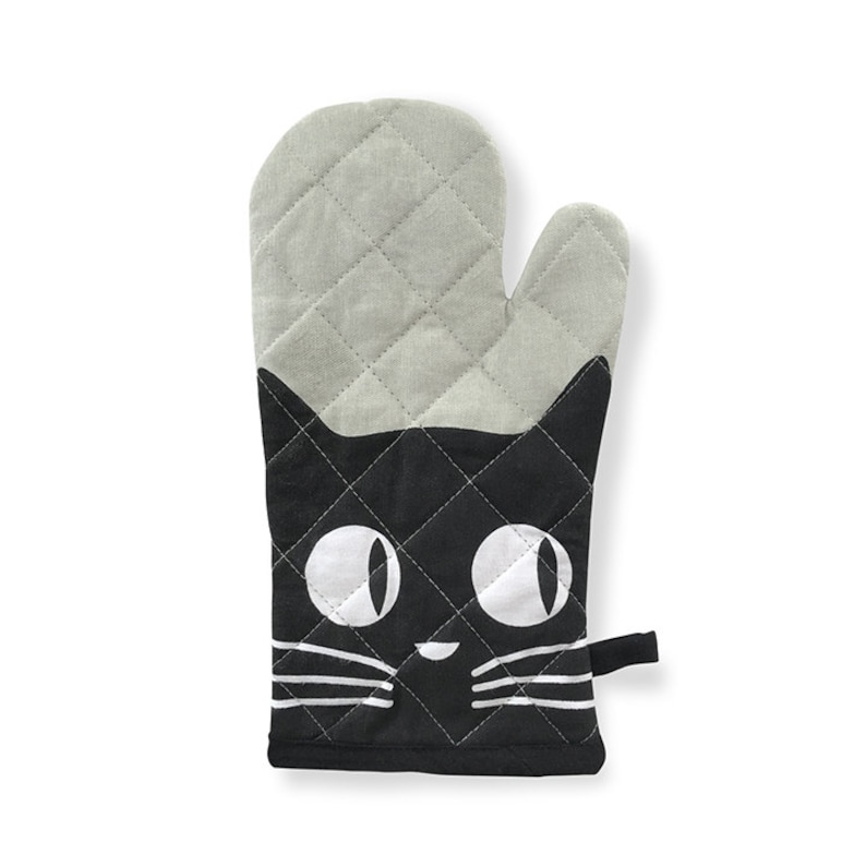 Big Eyes Cat Oven Mitt