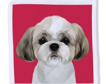 Shih Tzu Potholder