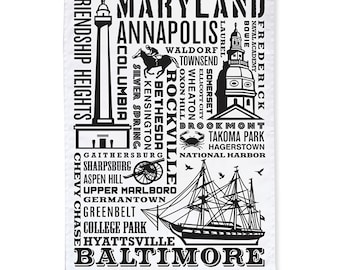 Maryland Tea Towels