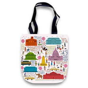 Spring Season in Washington DC Tote Bag