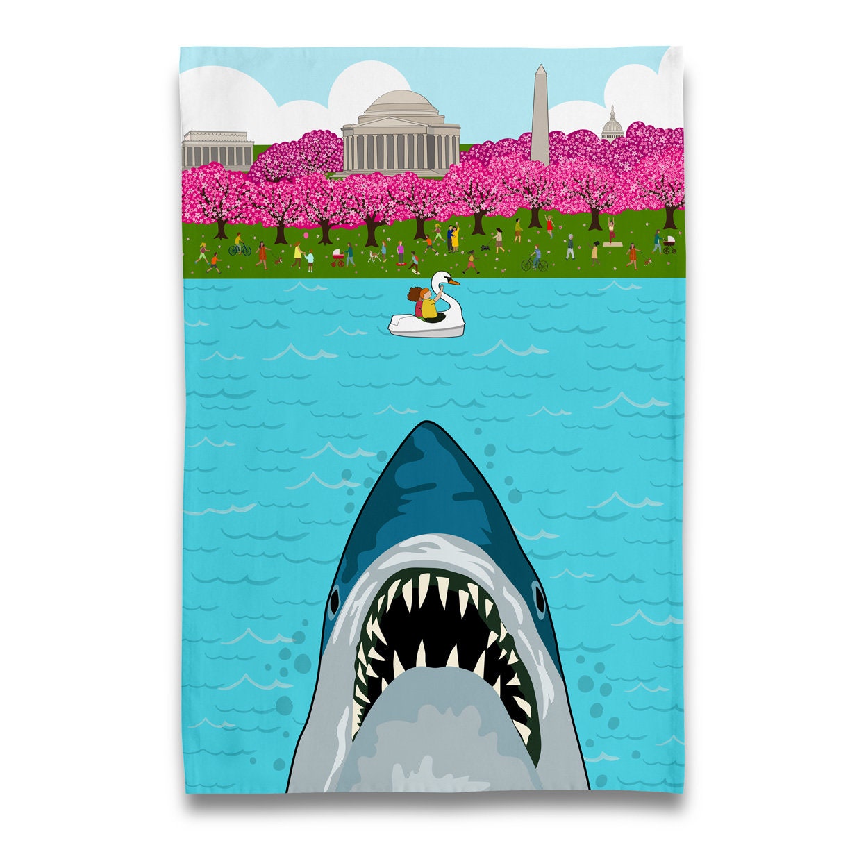 Hatley Coverall - Shark Party Hatley Coverall - Shark Party