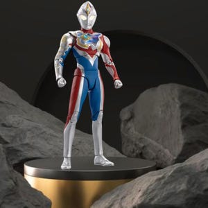 Figura de acción Ultraman Tiga - Coleccionable articulado premium - Incluye a Agul, Geed, Trigger, Ace, Seven y Jack - Auténtico Ultraman Ultraman Decker
