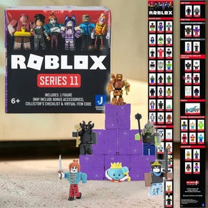 Roblox Bausteinfigur Blind Box 2/3/5/11 Serie Casual Style Montage Puppe Virtuelle Welt Cartoon Spielzeug Geschenk für Kinder Fans