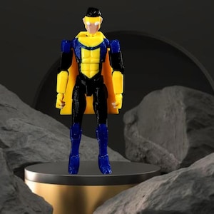 3D Gedrukt Invincible Allen Toys Action Figure Anime Model Lucky Dummy 13 Superhero Multi-Jointed Speelgoed Ornament Verjaardag Kerstcadeau style5