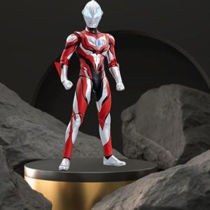 Figura de acción Ultraman Tiga - Coleccionable articulado premium - Incluye a Agul, Geed, Trigger, Ace, Seven y Jack - Auténtico Ultraman Ultraman Geed