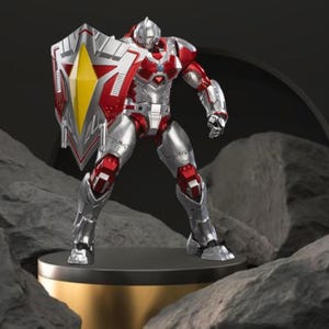 Figura de acción Ultraman Tiga - Coleccionable articulado premium - Incluye a Agul, Geed, Trigger, Ace, Seven y Jack - Auténtico Ultraman Ultraman Jack