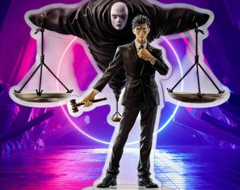 Figura de acrílico de Higuruma Hiromi de Jujutsu Kaisen, ideal para decoración de escritorio. Regalo coleccionable para fans.