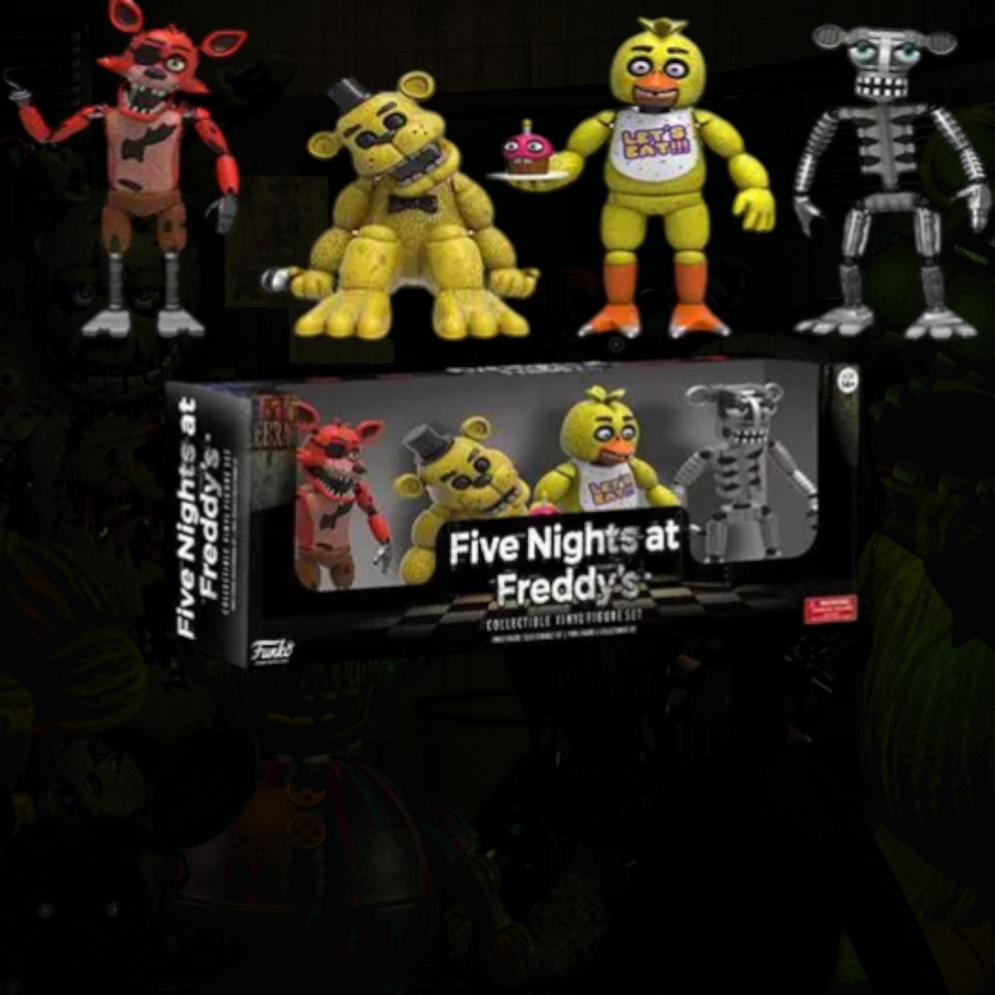 つ*)様 ファイブナイツアットフレディーズ2 アクションフィギュア 3個セット 楽天市場】Funko Store アクション フィギュア 5個セット ファイブ