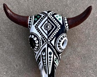 Custom painted mini skulls