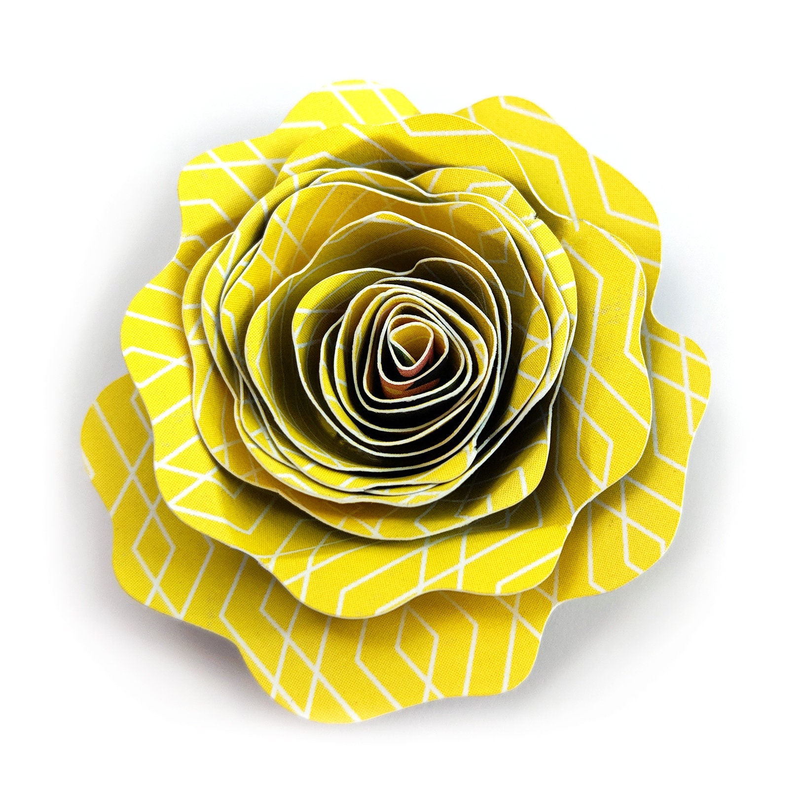 Download Rolled Paper Flower 8 Cut File .SVG .DXF .PNG | Etsy
