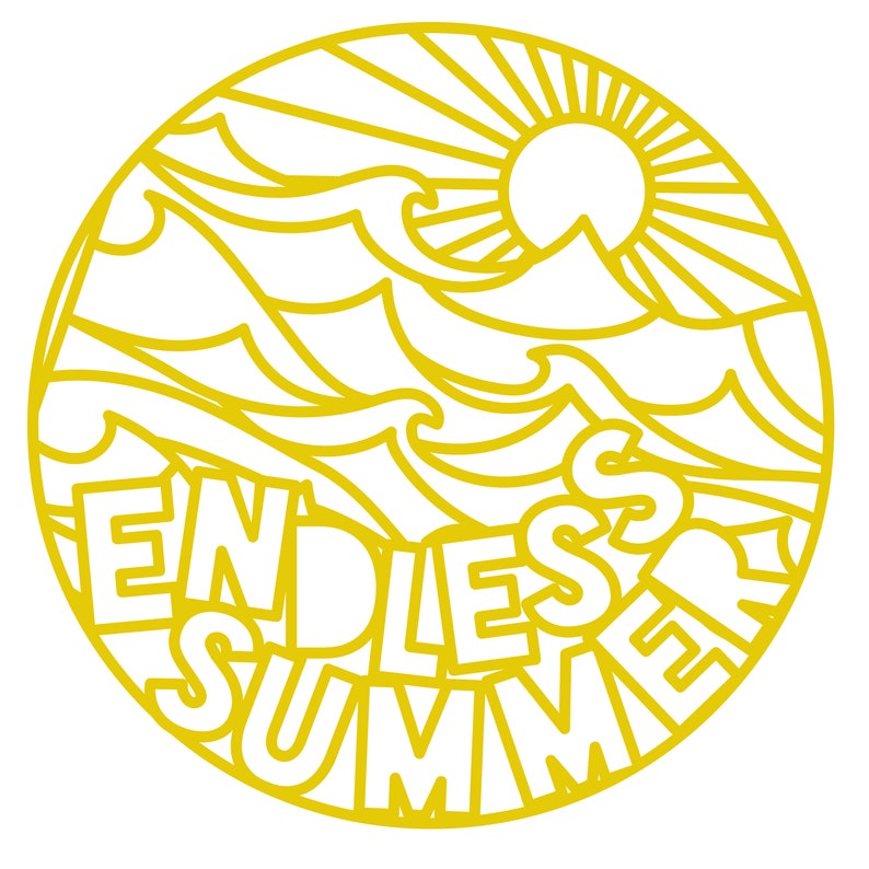 Download Endless Summer Digital Cut File zip folder with .svg .dxf ...