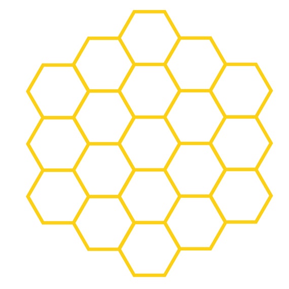 Buy Honeycomb Background Cut File .SVG .DXF .PNG .pdf Online in India - Etsy
