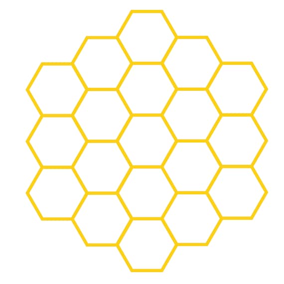 Buy Honeycomb Background Cut File .SVG .DXF .PNG .pdf Online in India - Etsy