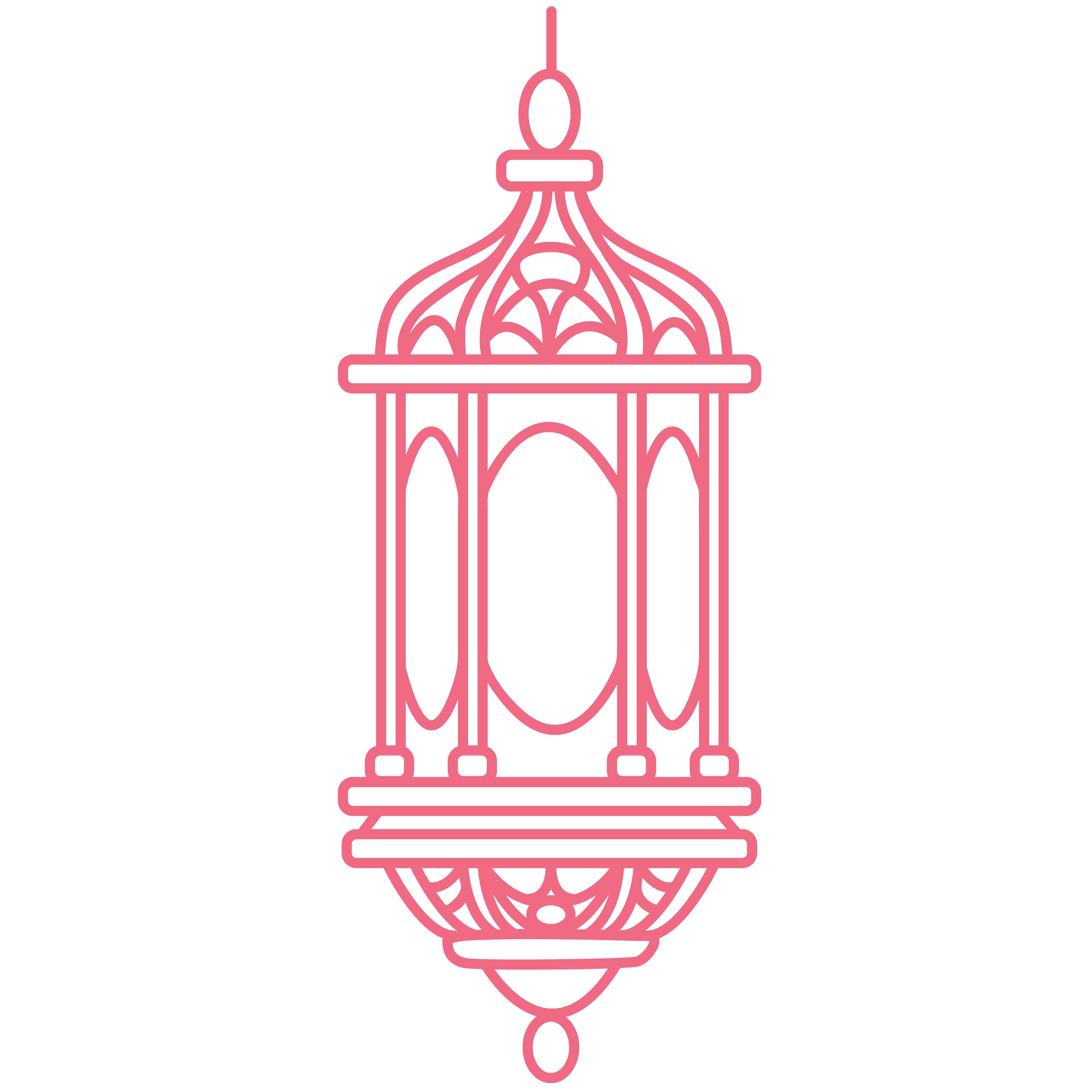 Download Lantern Cut File .SVG .DXF .PNG .pdf | Etsy