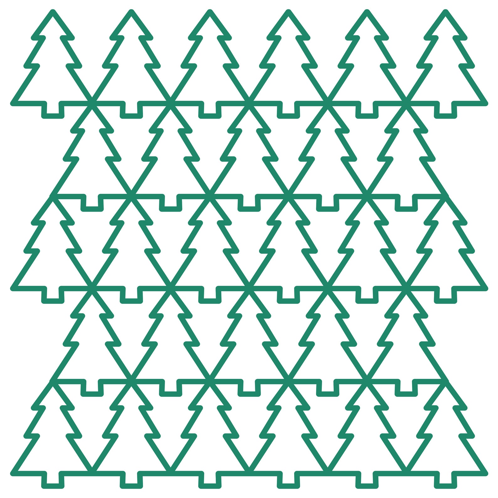 Christmas Tree Background 2 Cut File .SVG .DXF .PNG - Etsy