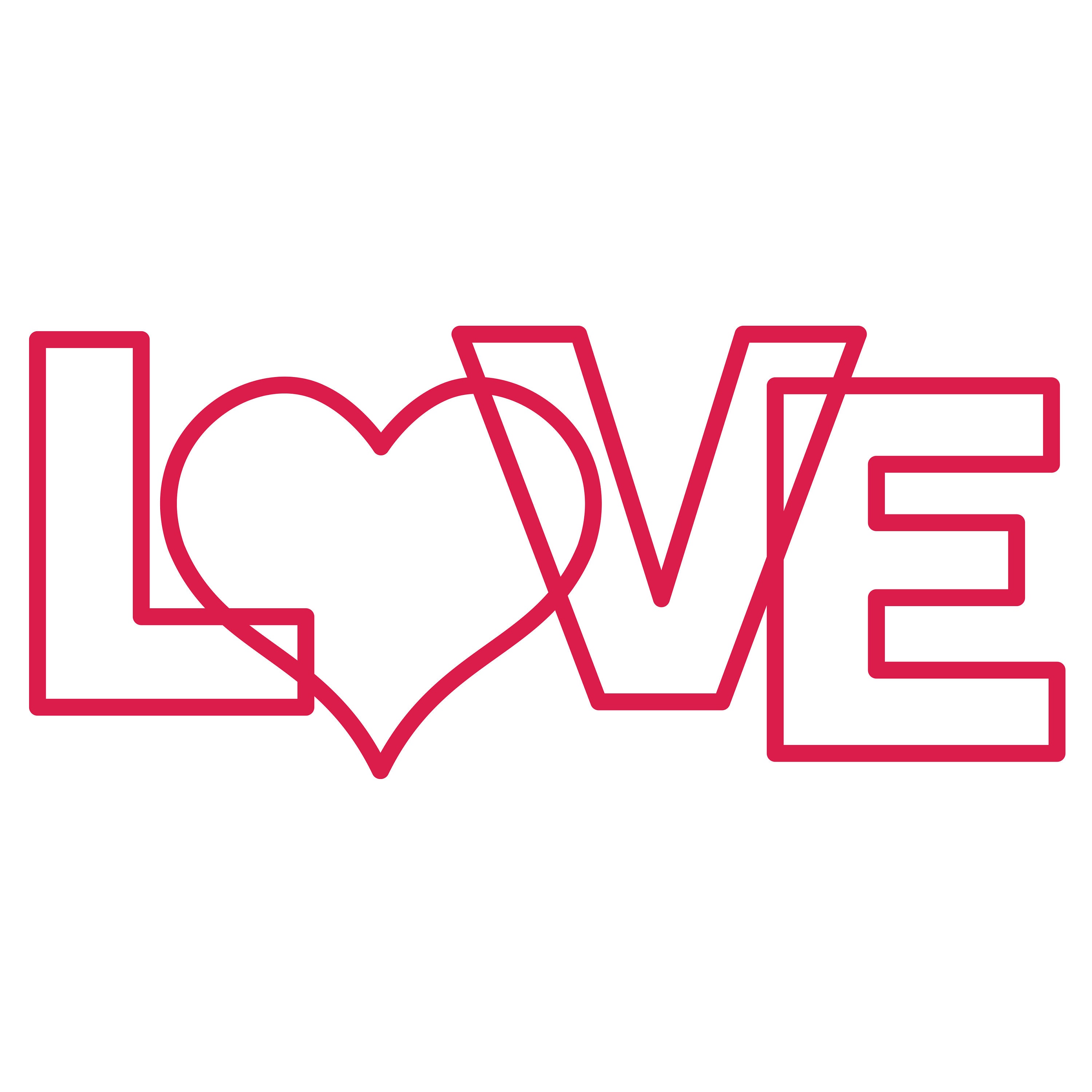 Love Cut File .SVG .DXF .PNG .pdf | Etsy