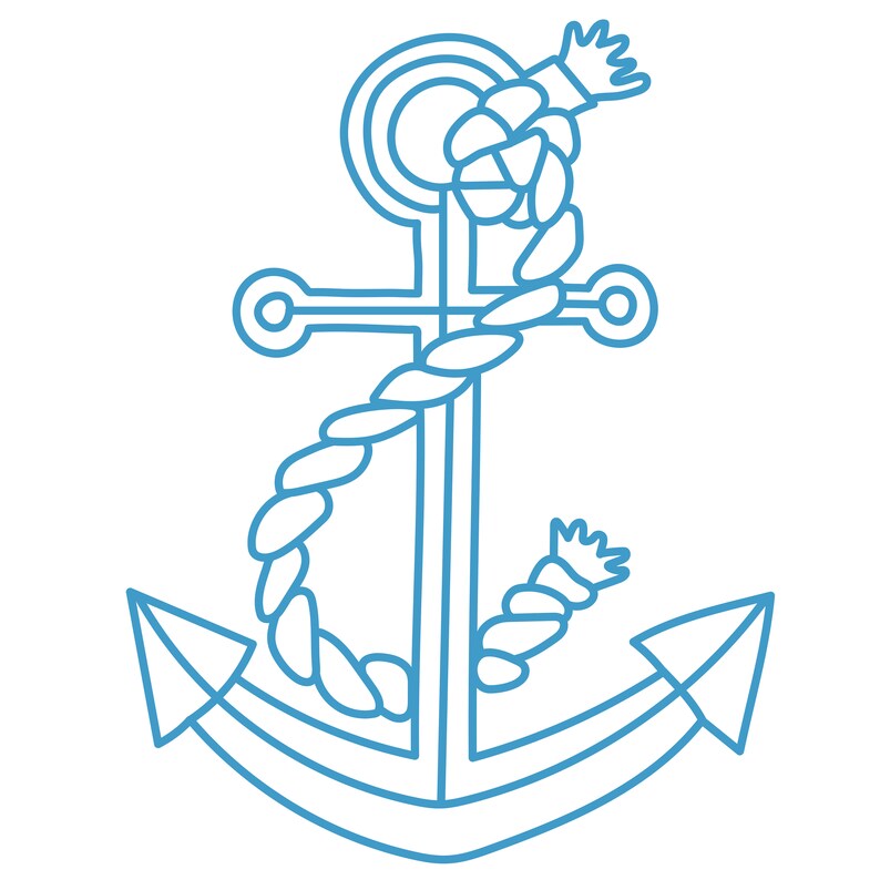 Anchor Cut File .SVG .DXF .PNG .pdf Etsy