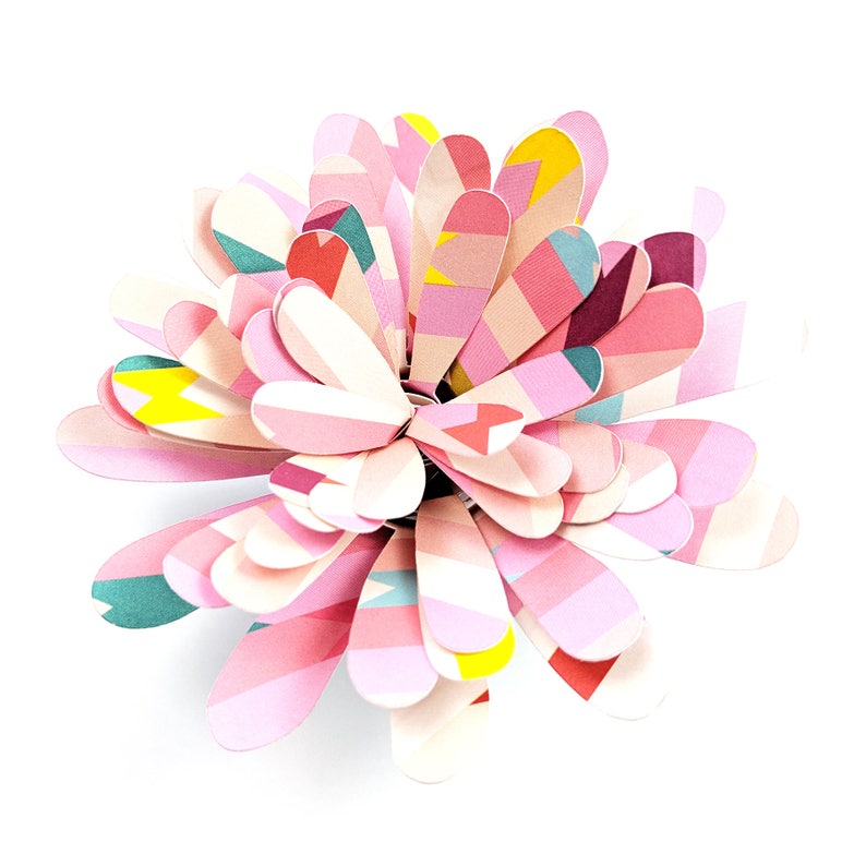 Download Rolled Paper Flower 3 Cut File .SVG .DXF .PNG | Etsy