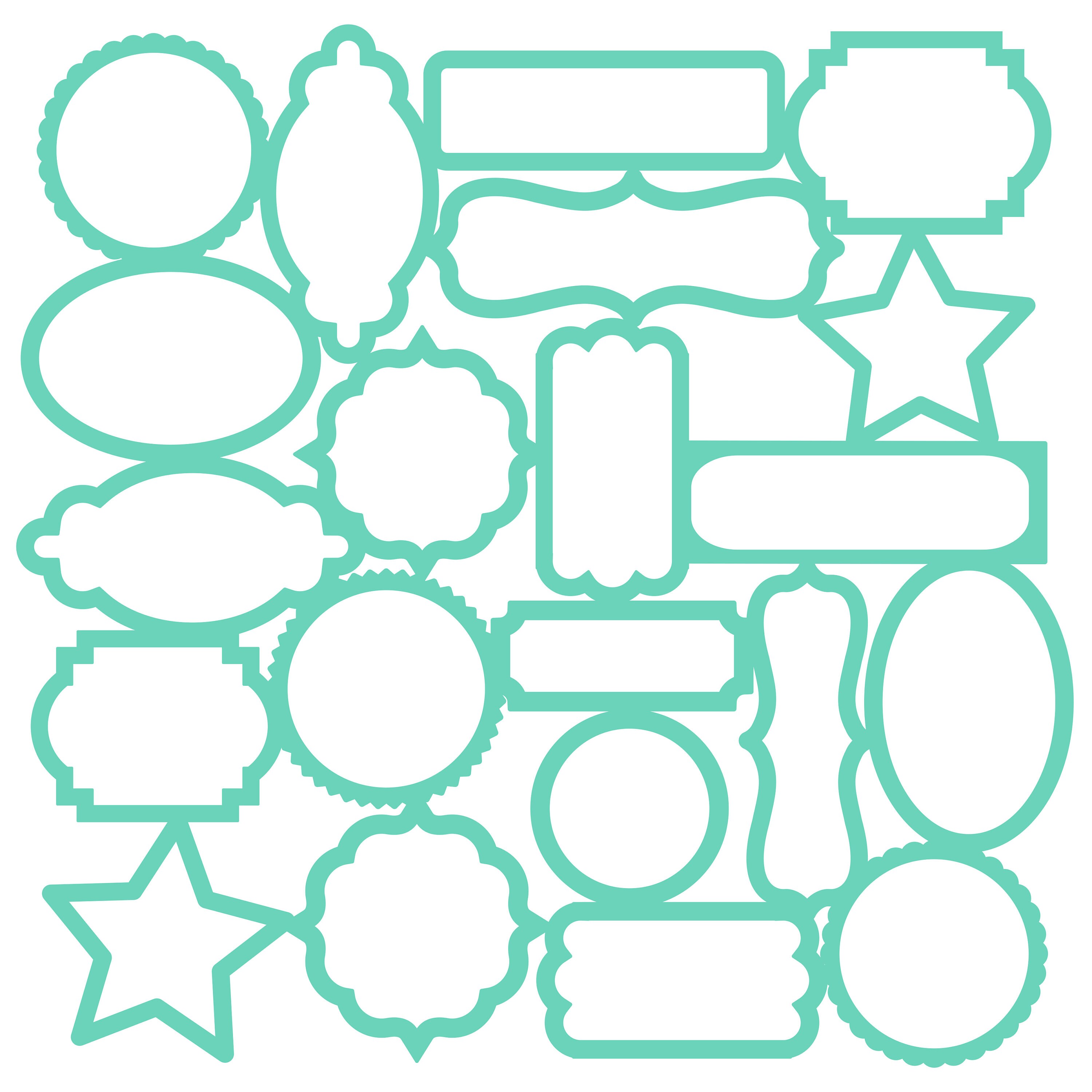 Download Frames Background Cut File .SVG .DXF .PNG | Etsy