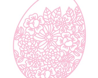 Easter Egg Cut File (zip folder with .svg, .dxf, .png, .pdf, and .studio3 files)