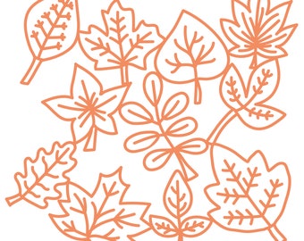 Leaf Background Cut File (zip folder with .svg, .dxf, .png, .pdf, and .studio3 files)