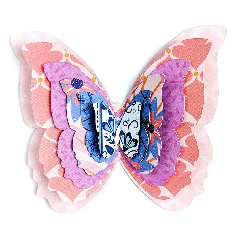 Free Free 271 Layered 3D Butterfly Svg Free SVG PNG EPS DXF File