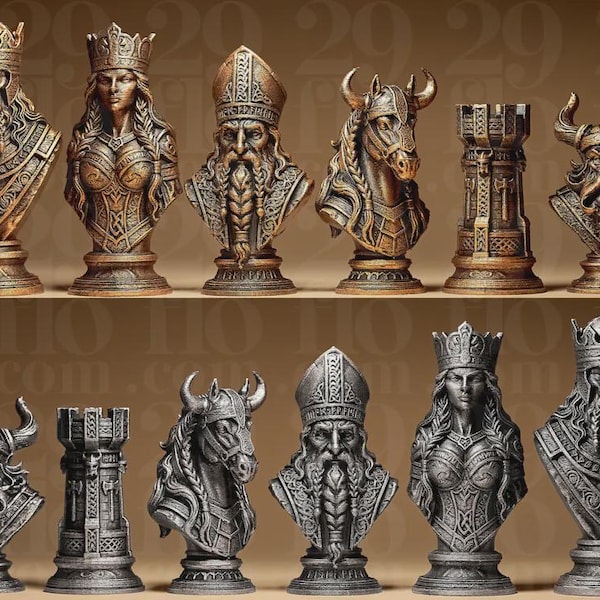 Wikinger Schach-Set