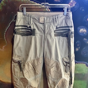 Pantalón corto vintage de Marithe et Francois Girbaud: diseñador francés