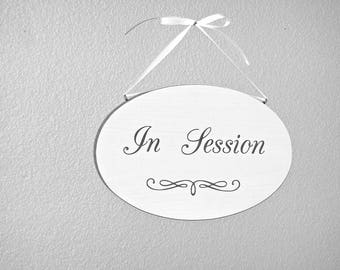 in session sign etsy