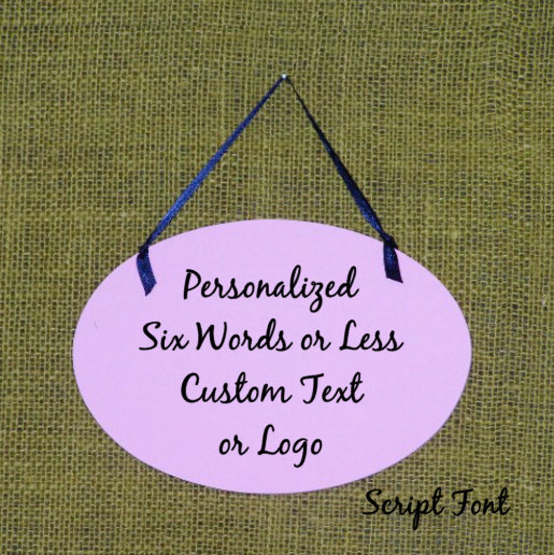 Custom Personalized Sign, Home or Office Wall Decor, Hanging Business ...