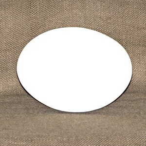 Solid wood oval shape sign with painted front, stained sides and back. 16 color choices. Measures approx. 8 inches by 5.5 inches. Black or white text saying

Your choice one or two words

Includes elegant scroll and choice hanger style.