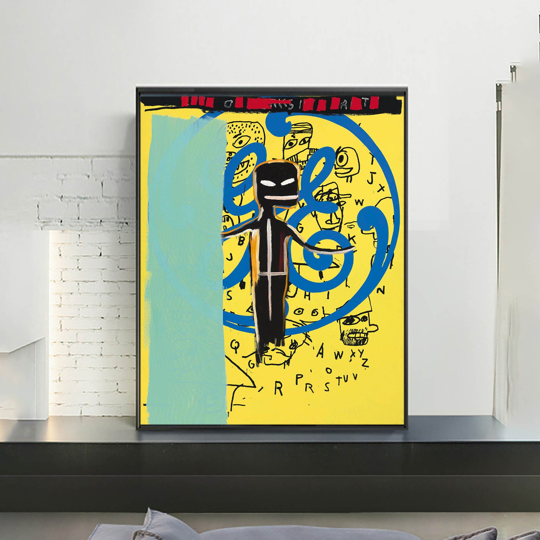 Andy Warhol Jean-Michel Basquiat COA Signed Numbered By Hand