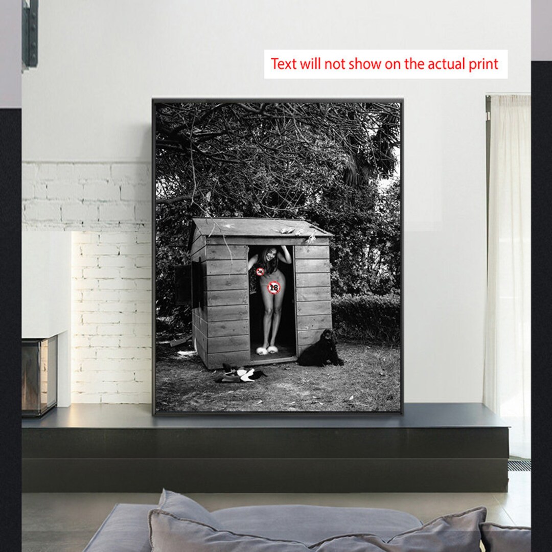 Domestic Nude Vii helmut Newton Print,black and White Wall Art,mature Photography Prints,museum