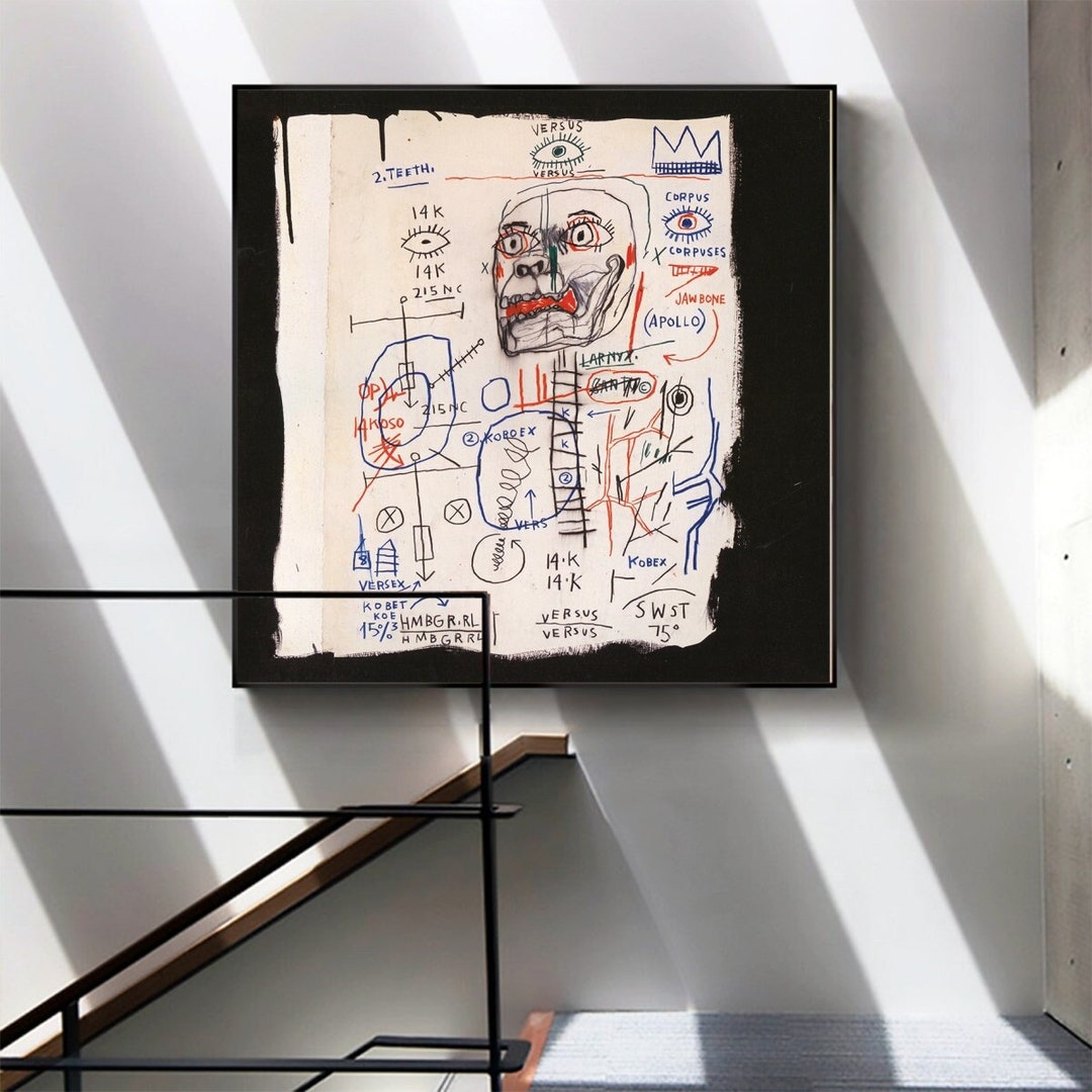 Santo 2-jean Michel Basquiat,giclee Fine Art Prints,king of