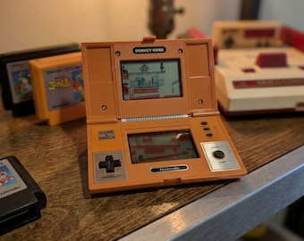 1982 Nintendo Game & Watch Donkey Kong DK-52 Multi Screen Handheld Tested Working Vintage Retro Collector Piece. RARE!