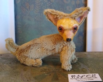 Chihuahua posable miniature Bjd or Blythe art doll dog lover prop plush can be customized