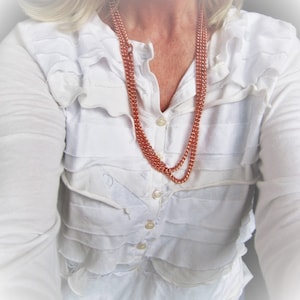 Copper Curb Chain  Mens Curb Chain Chunky Chain Item No. JE0042