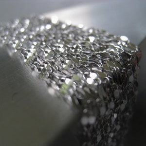 Stainless Steel Link Chain Necklace Silver Chain Necklace Item No. JE5435