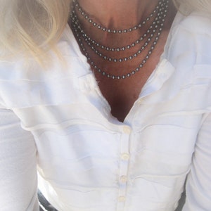 Stainless Steel 4.5mm Ball Chain Necklace Bracelet Mens Chain Layering Chain JE3572