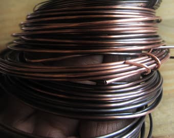 Copper Wire Oxidized Copper Jewelry Wire Antique Copper Wire 16GA 18GA 20GA 22GA 24GA 26GA 28GAItem No. CPRWIRE