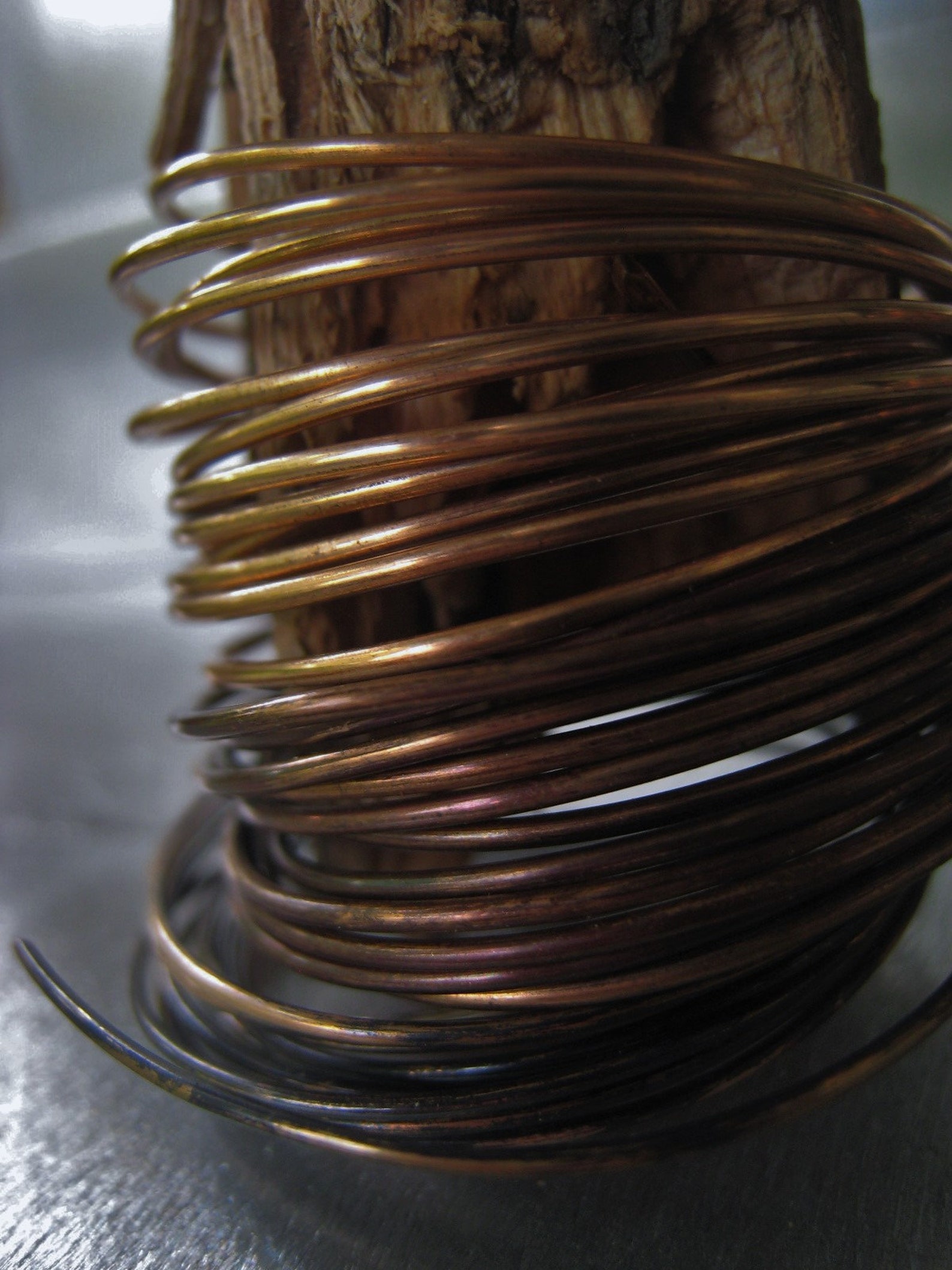 Bronze Round Wire Solid Bronze Jewelry Wire Gold Round Wire 22 Etsy