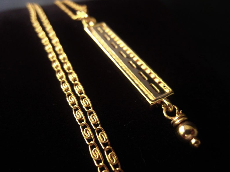 Gold Bar Pendant Necklace Stainless Steel Chain Necklace CZ Birthstone Connector Item No JE6434