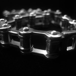 Stainless Steel Ladder Bracelet Mens Chunky Silver Chain Bracelet Item No. JEBB0058 image 10