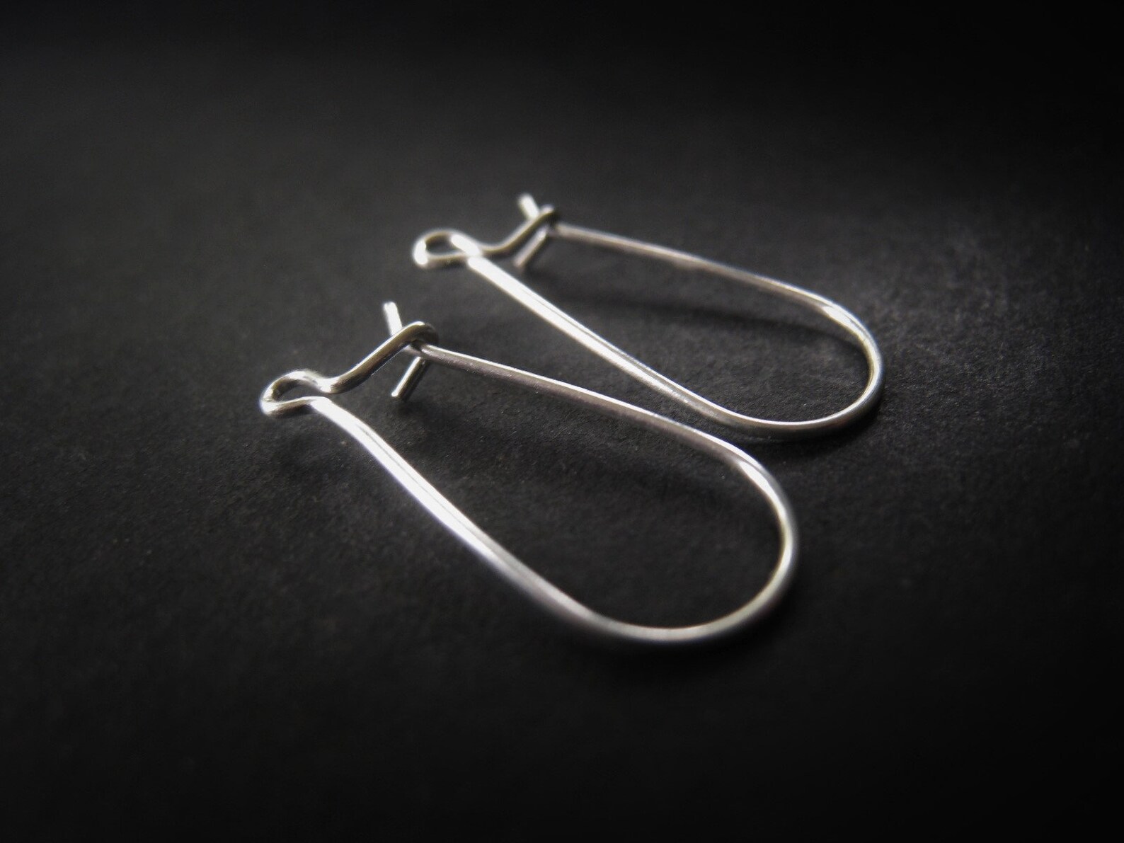 Sterling Silver Latch Back Earring Pair DIY Jewelry Finding Etsy