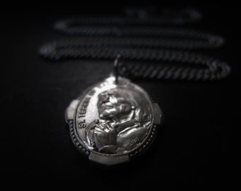 Saint Teresa of Calutta  Necklace Spiritual Jewelry Religious Pendant Inspirational Charm Item No. JE6824