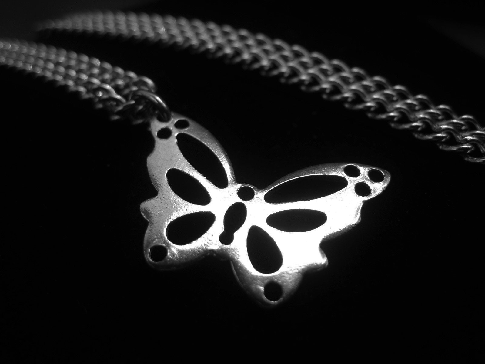 Stainless Steel Butterfly Floral Nature Jewelry Blue Yellow Monarch Butterflies Birthday Gift 9 designs Butterfly Pendant Locket Necklace