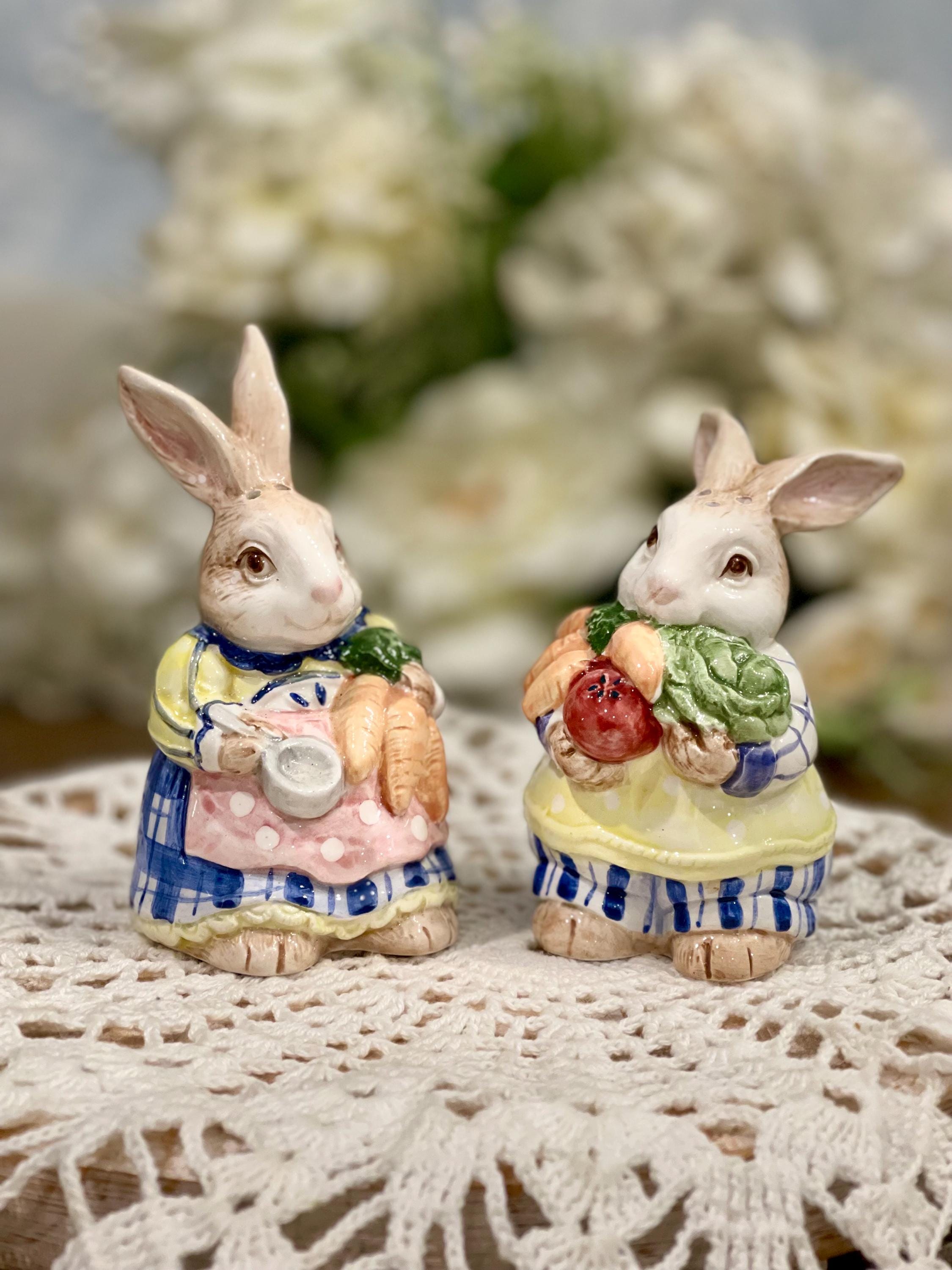 Fitz and Floyd Rabbit - Etsy