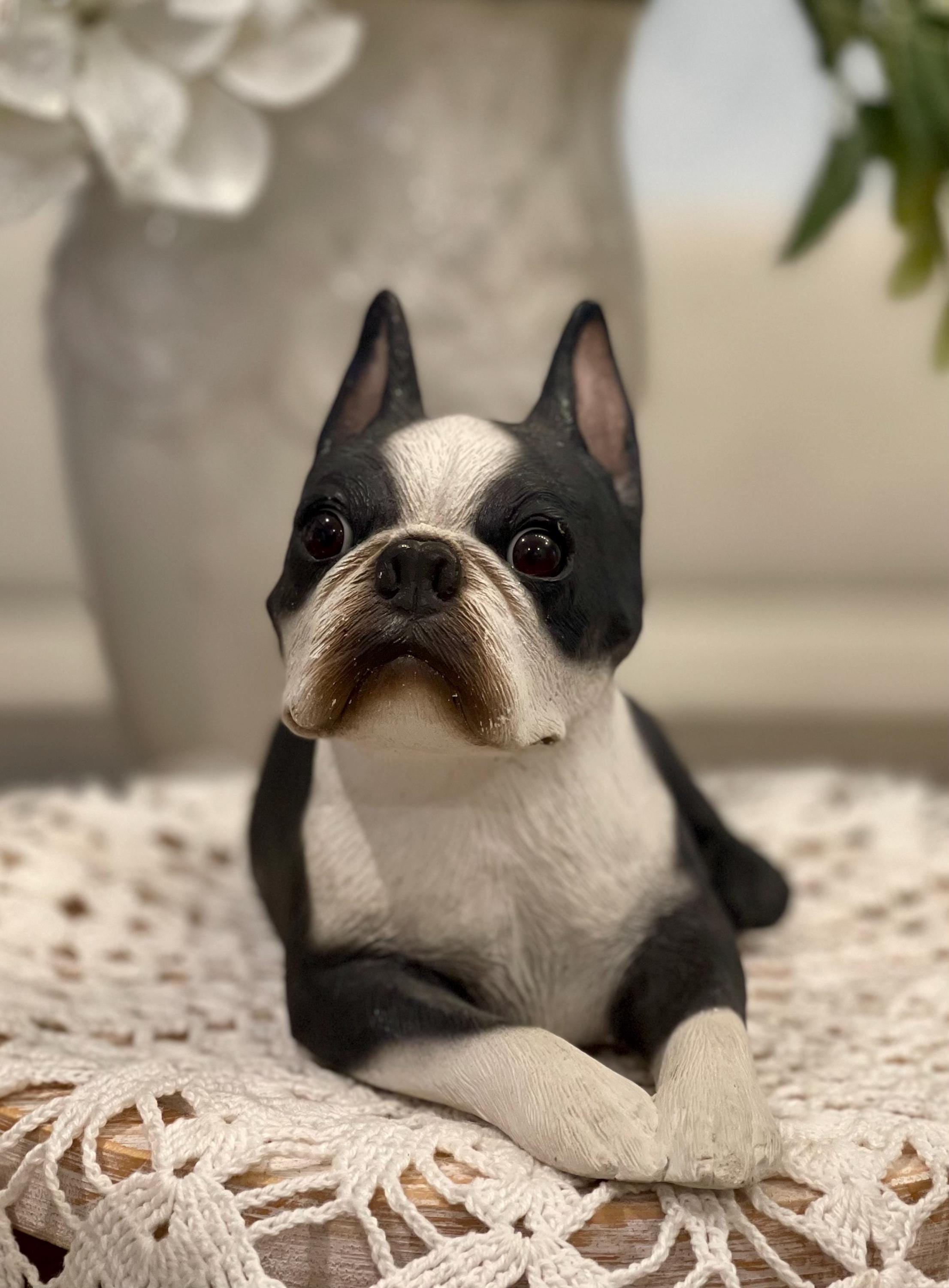 SANDICAST  MALTESE 157 サンディキャスト社製 Vintage Maltese Dog Figurine Sandra Brue for Sandicast 1987