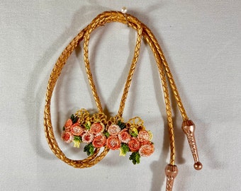 Floral Fairy Western Bolo Tie